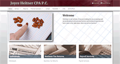 Desktop Screenshot of heitnercpa.com